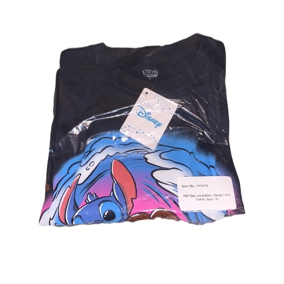 NEW Disney Lilo & Stitch ALOHA T-Shirt Tee Unisex Kids XL or Ladies/Men XS/S - Picture 2 of 5
